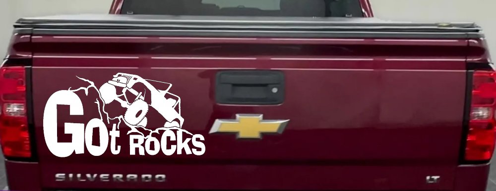 Got Rocks Off Road Car or Truck Window Decal Sticker
