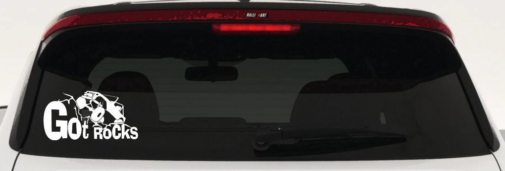 Got Rocks Off Road Car or Truck Window Decal Sticker