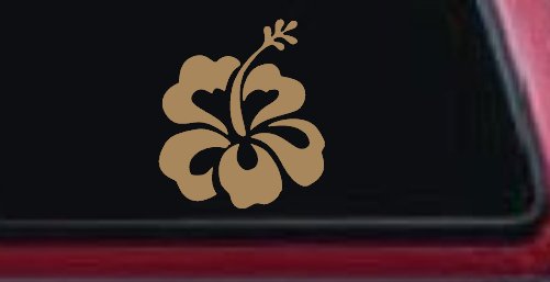 Hibiscus Flower Car or Truck Window Decal Sticker