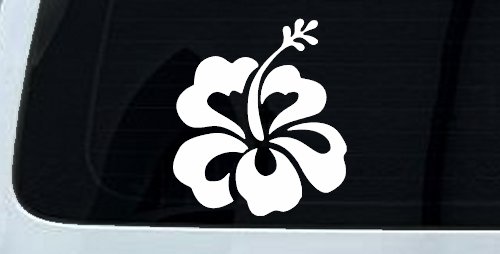 Hibiscus Flower Car or Truck Window Decal Sticker