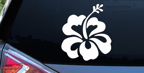 Hibiscus Flower Car or Truck Window Decal Sticker