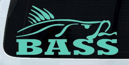 Bass Fishing Car or Truck Window Decal Sticker