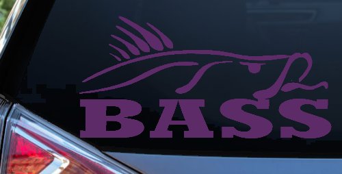 Bass Fishing Car or Truck Window Decal Sticker