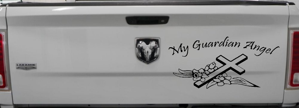 My Guardian Angel Christian Car or Truck Window Decal Sticker