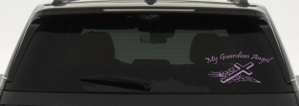 My Guardian Angel Christian Car or Truck Window Decal Sticker