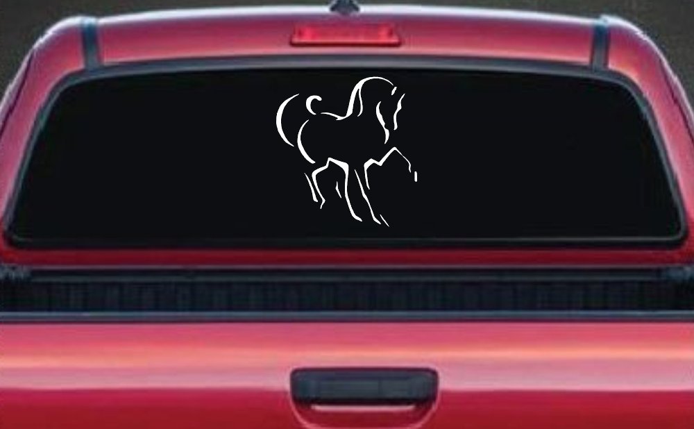 Tribal Horse Car or Truck Window Decal Sticker