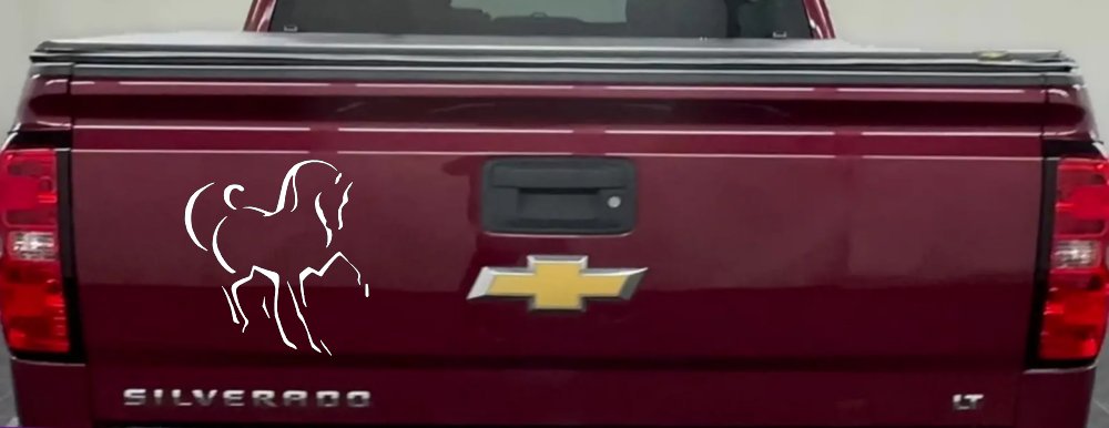 Tribal Horse Car or Truck Window Decal Sticker