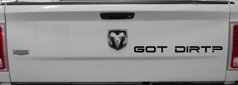 Got Dirt Off Road Car or Truck Window Decal Sticker