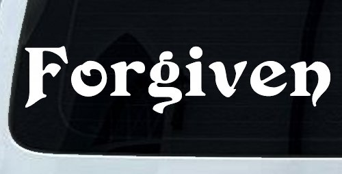 Forgiven Christian Christian Car or Truck Window Decal Sticker