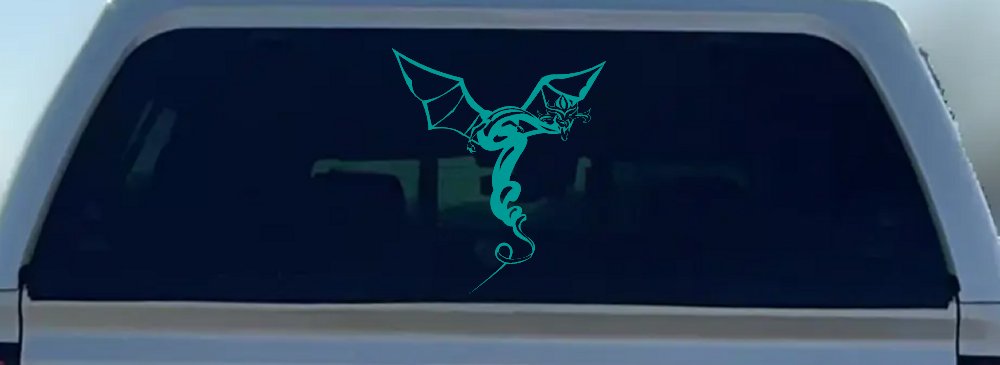 Dragon Flying Car or Truck Window Decal Sticker
