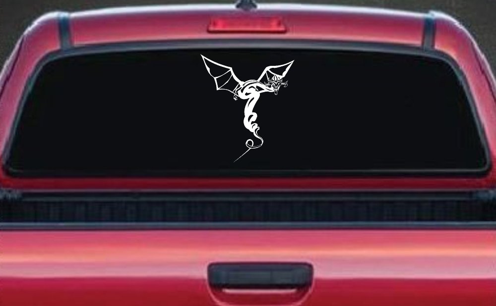 Dragon Flying Car or Truck Window Decal Sticker