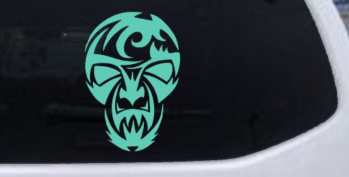 Tribal Skull Mask Car or Truck Window Decal Sticker