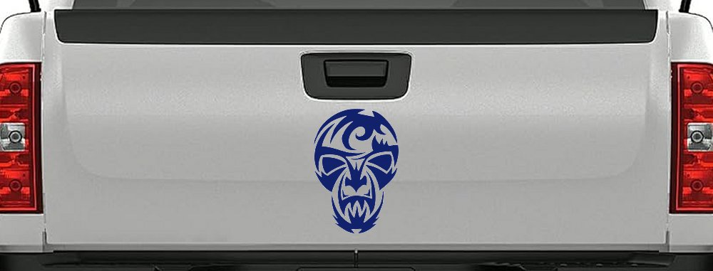 Tribal Skull Mask Car or Truck Window Decal Sticker