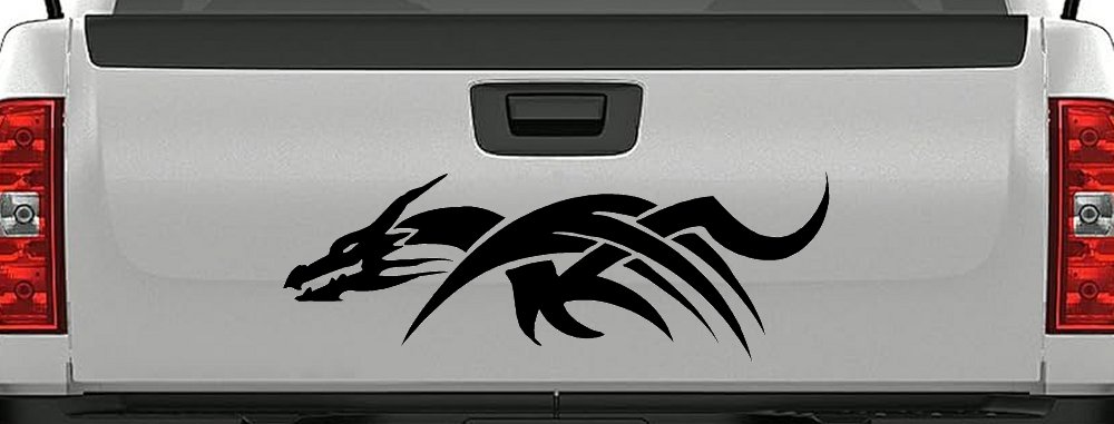 Tribal Dragon Car or Truck Window Decal Sticker