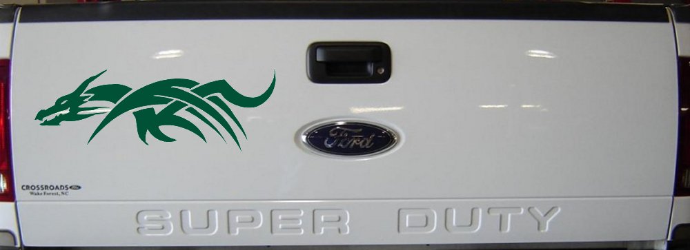 Tribal Dragon Car or Truck Window Decal Sticker