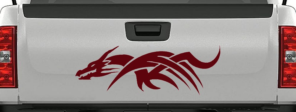 Tribal Dragon Car or Truck Window Decal Sticker