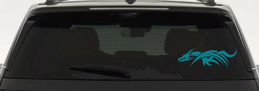 Tribal Dragon Car or Truck Window Decal Sticker