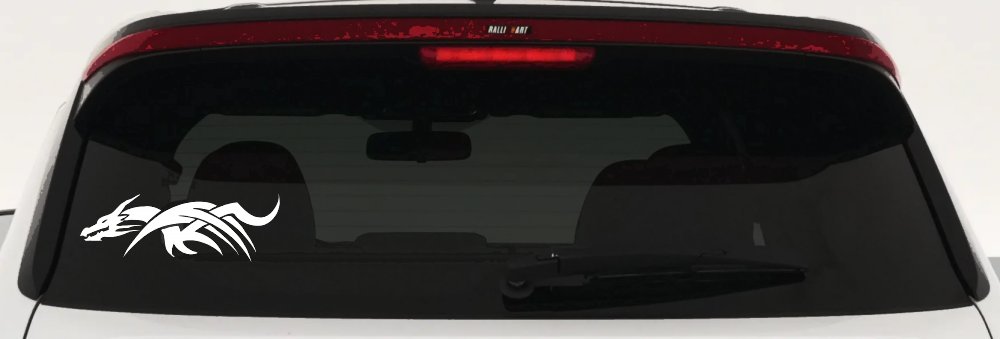 Tribal Dragon Car or Truck Window Decal Sticker