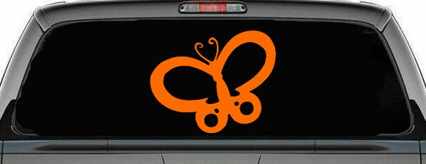 Butterfly Butterflies Car or Truck Window Decal Sticker