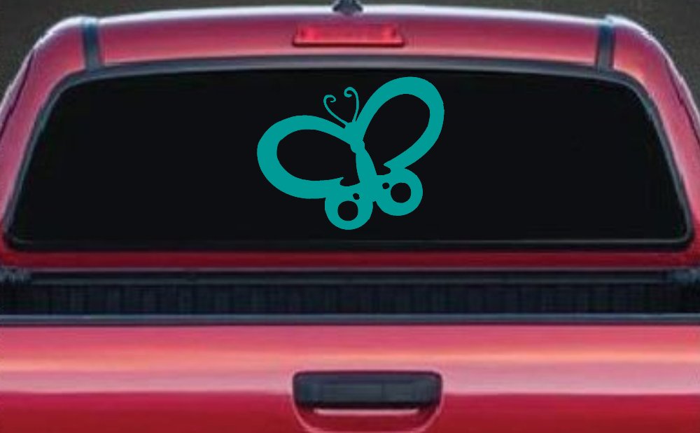 Butterfly Butterflies Car or Truck Window Decal Sticker