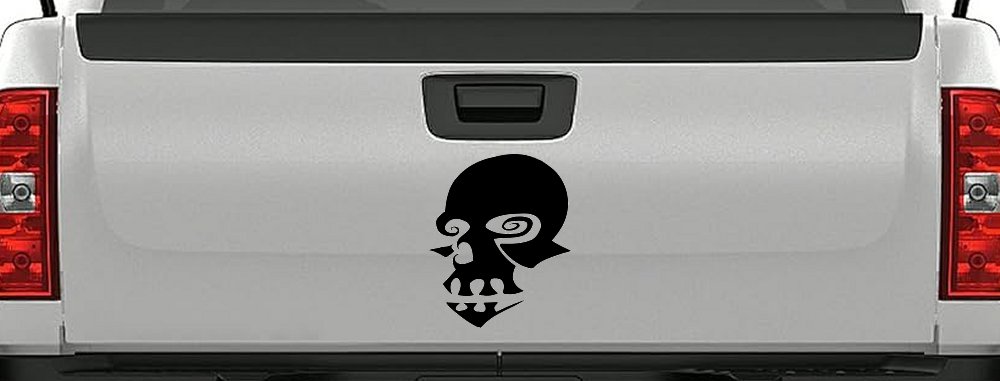 Tribal Skull Mask Car or Truck Window Decal Sticker