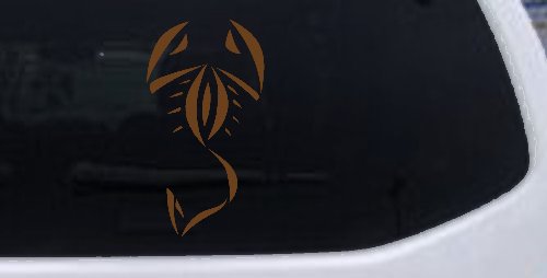 Tribal Scorpion Car or Truck Window Decal Sticker