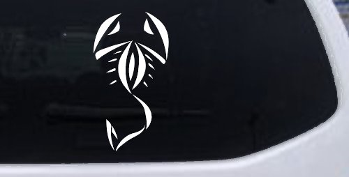 Tribal Scorpion Car or Truck Window Decal Sticker