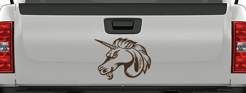 Unicorn Head Car or Truck Window Decal Sticker