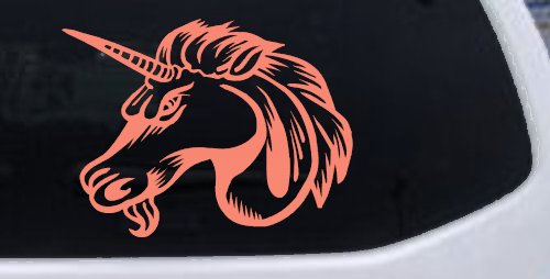 Unicorn Head Car or Truck Window Decal Sticker