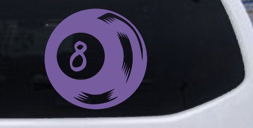 Eight 8 Ball Car or Truck Window Decal Sticker