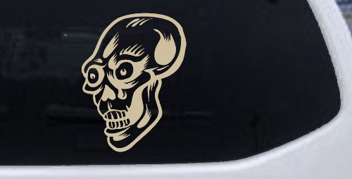 Big Eyed Skull Car or Truck Window Decal Sticker