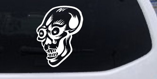 Big Eyed Skull Car or Truck Window Decal Sticker