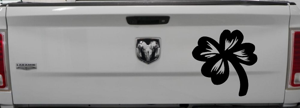 Four Leaf Clover Car or Truck Window Decal Sticker