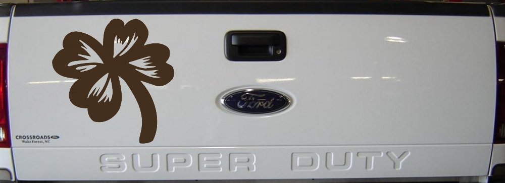 Four Leaf Clover Car or Truck Window Decal Sticker
