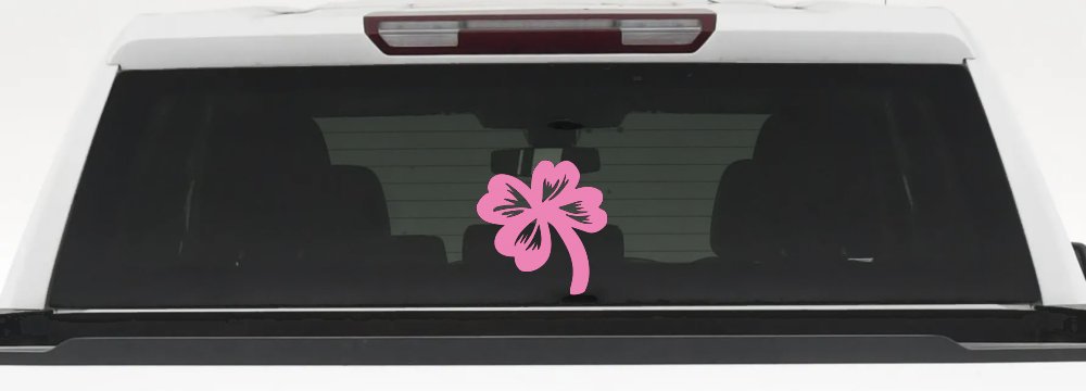 Four Leaf Clover Car or Truck Window Decal Sticker