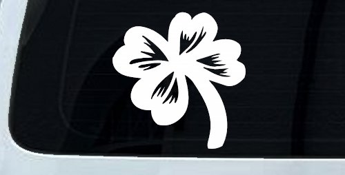 Four Leaf Clover Car or Truck Window Decal Sticker