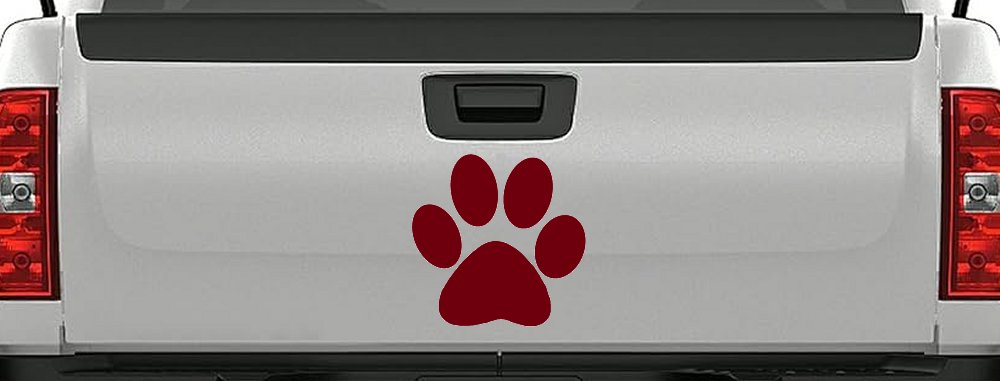 Dog or Cat Paw Sports or Animals Car or Truck Window Decal Sticker