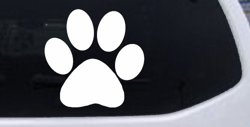 Dog or Cat Paw Sports or Animals Car or Truck Window Decal Sticker