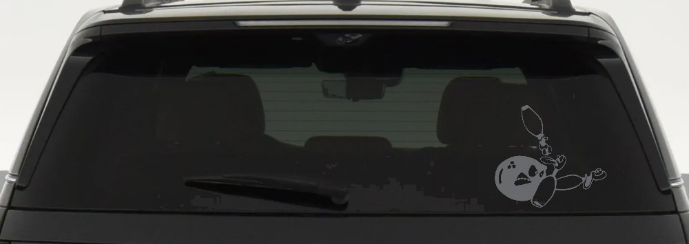 Funny Bowling Ball and Pins Sports Car or Truck Window Decal Sticker (Silver)