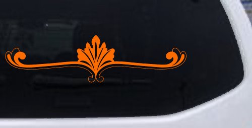 Wide Ornamental Accent Car or Truck Window Decal Sticker