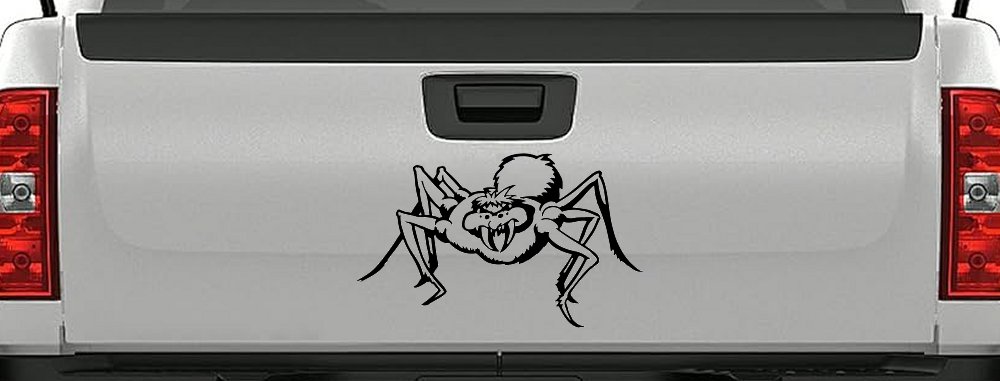 Spider Car or Truck Window Decal Sticker (Black)