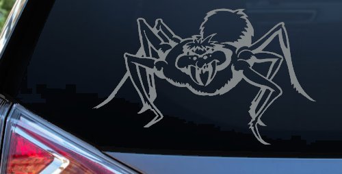 Spider Car or Truck Window Decal Sticker (Telegrey)