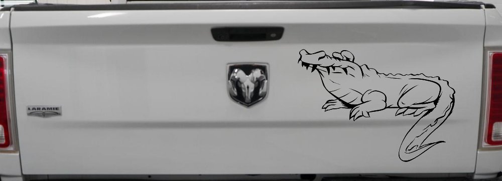 Crocodile Alligator Car or Truck Window Decal Sticker