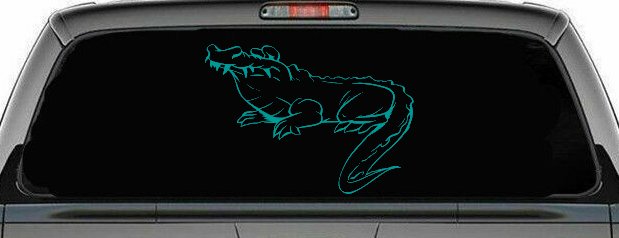 Crocodile Alligator Car or Truck Window Decal Sticker