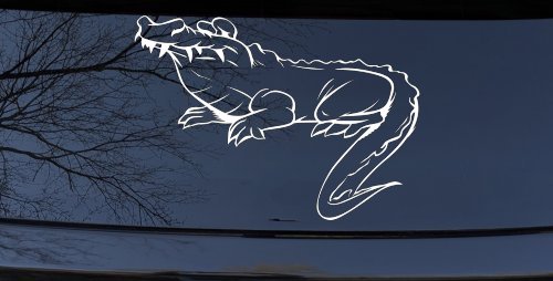 Crocodile Alligator Car or Truck Window Decal Sticker