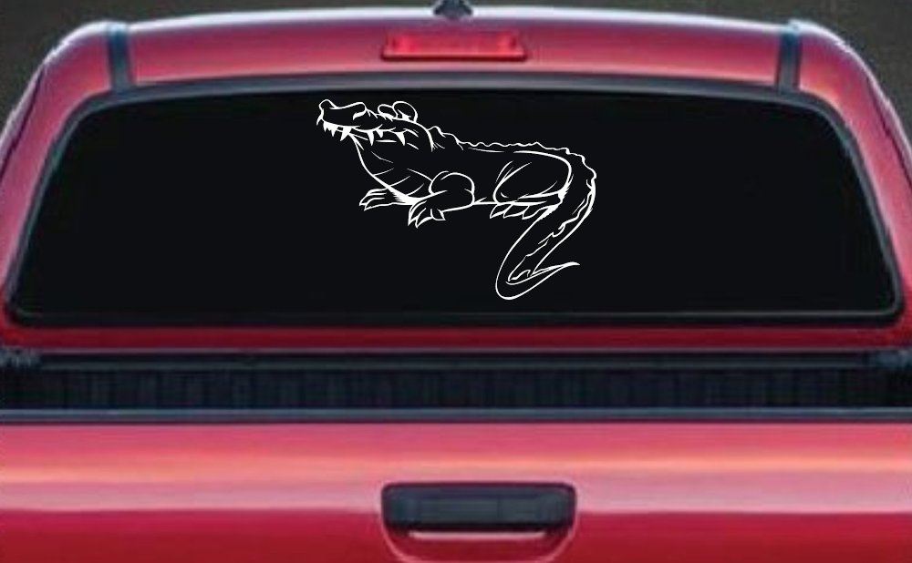 Crocodile Alligator Car or Truck Window Decal Sticker