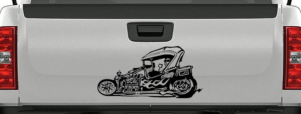 Rat Hot Rod Car or Truck Window Decal Sticker