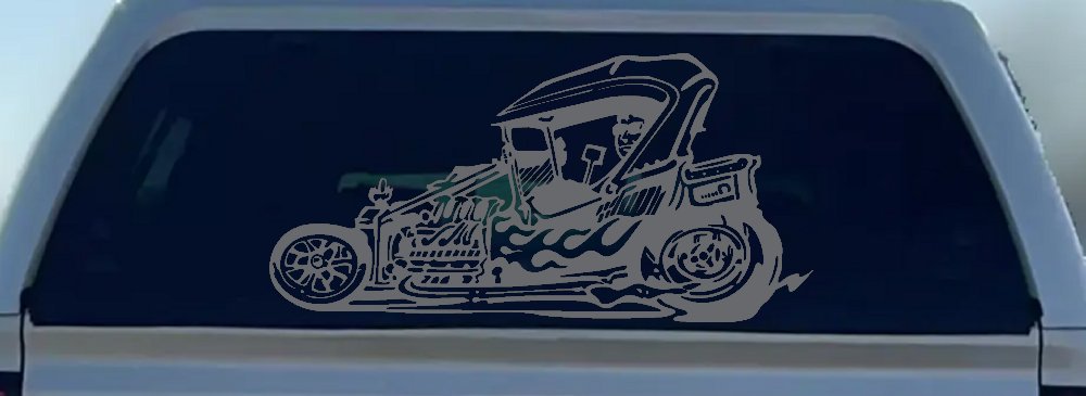 Rat Hot Rod Car or Truck Window Decal Sticker