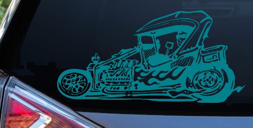 Rat Hot Rod Car or Truck Window Decal Sticker