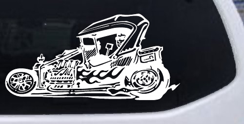 Rat Hot Rod Car or Truck Window Decal Sticker